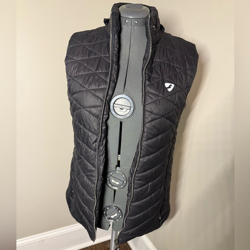 Aubrion black riding vest - XS
